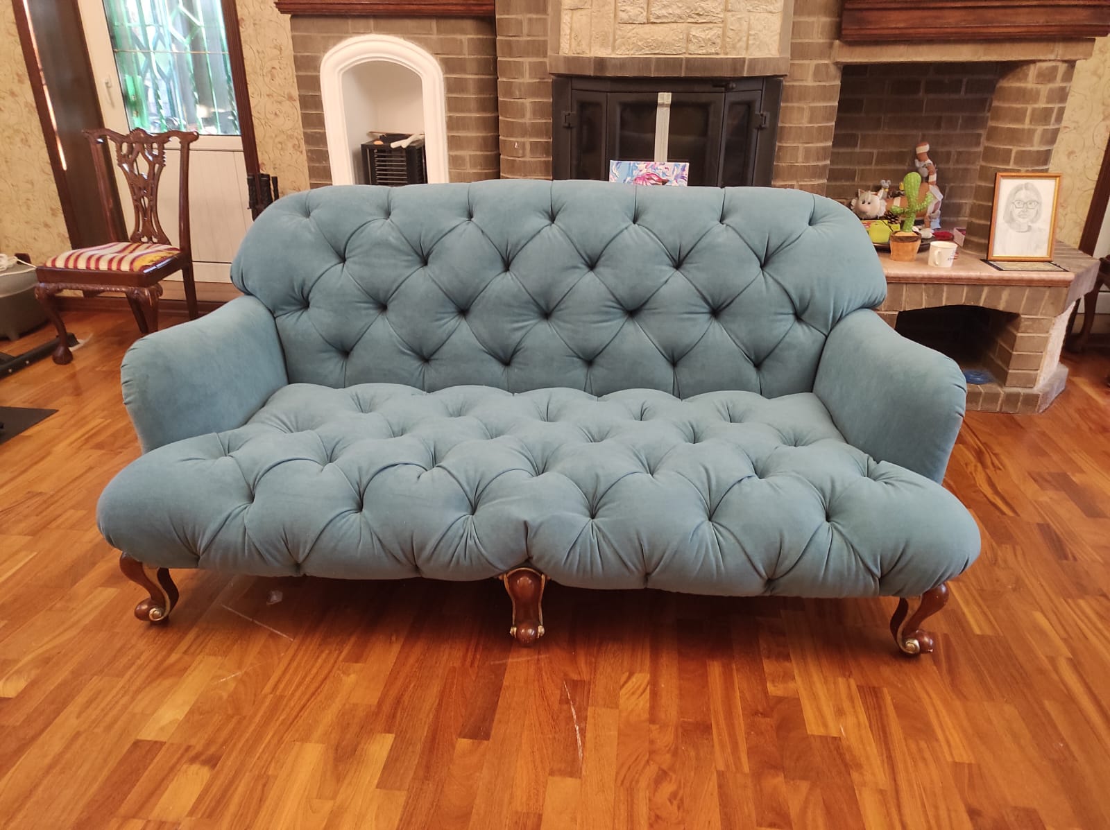 Обивка дивана. Кувшиново